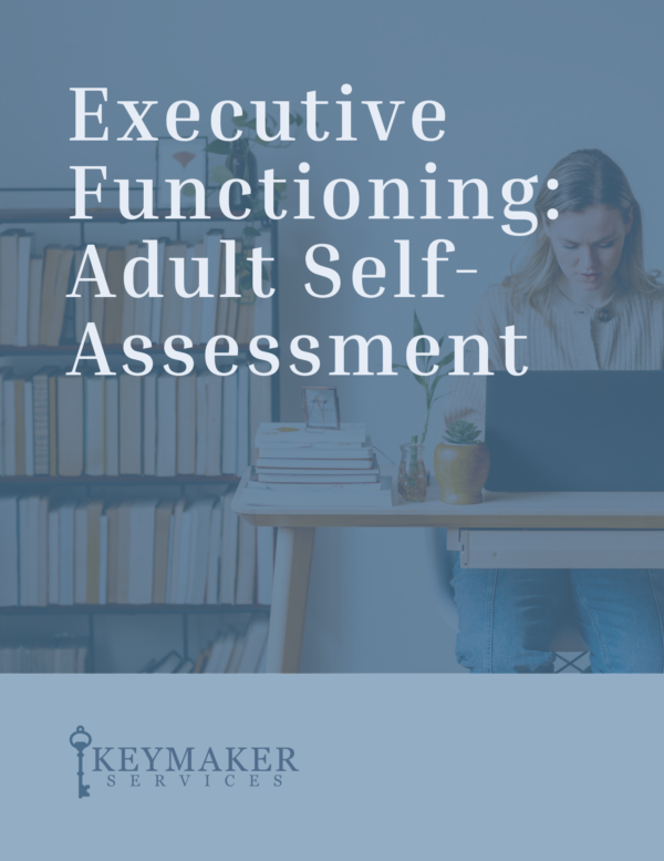 Executive Functioning Adult Self Assessment EF Skills Checklist Youth Resource 1 - Keymaker Services